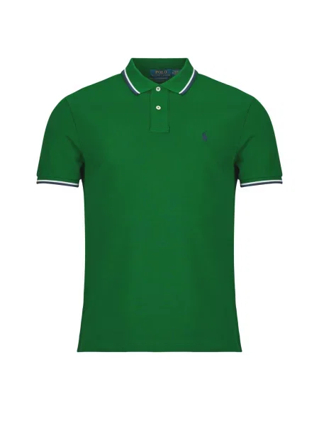 Tricou polo Polo Ralph Lauren plasă verde