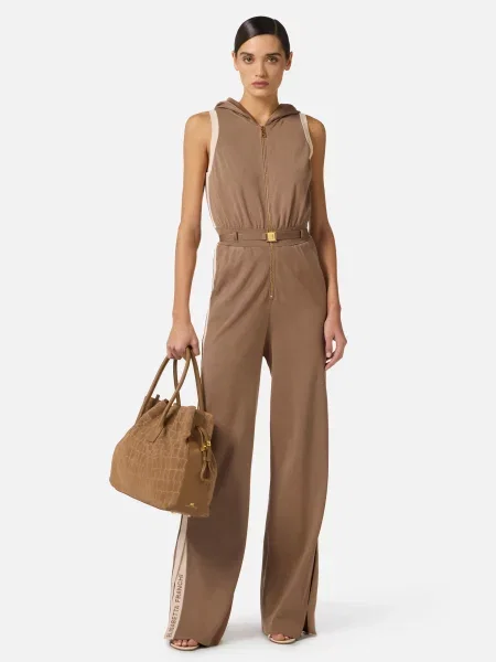 Комбінезон Elisabetta Franchi коричневий