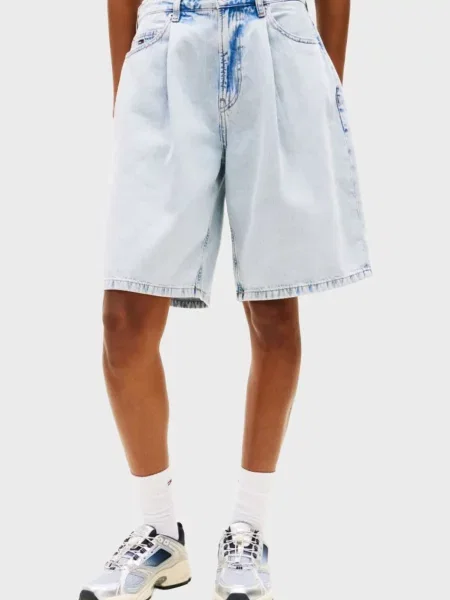 Джинсові шорти Tommy Jeans блакитні