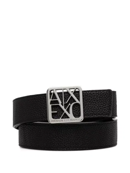 Remen Armani Exchange s autogramom crna