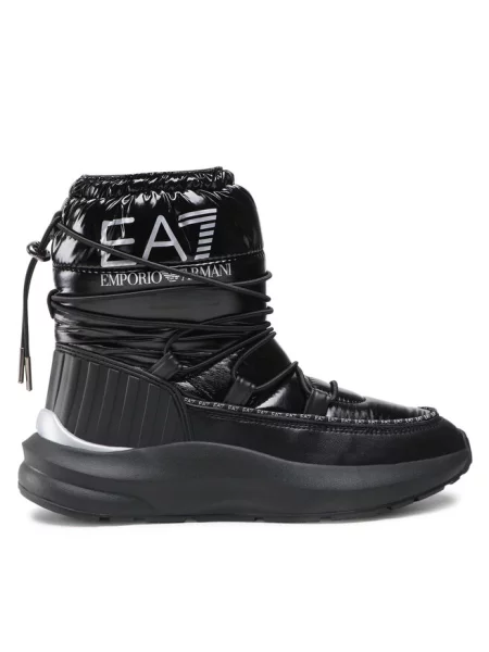 Botki Ea7 Emporio Armani czarne