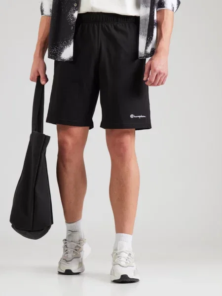 Champion Authentic Athletic Apparel Pantaloni negru alb