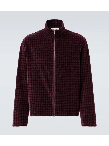 Velúr dzseki Our Legacy borvörös