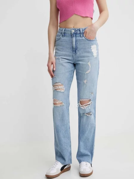 Τζιν παντελόνι Hollister Co. μπλε