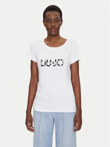 T-Shirt Liu Jo Beachwear λευκό