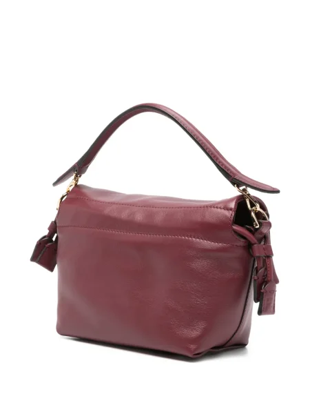 Geantă tip baghetă Fendi Baguette din piele roșu