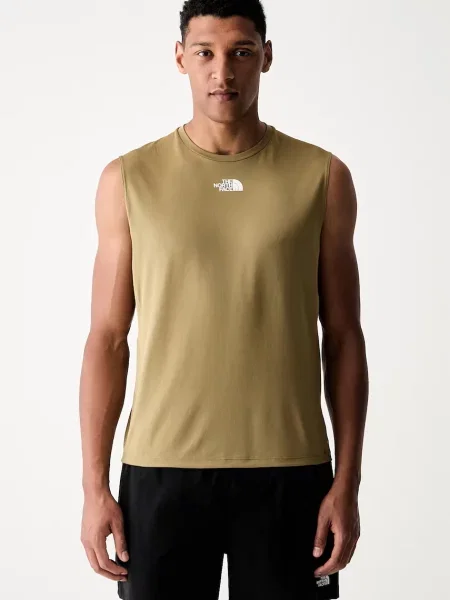 The North Face αθλητική μπλούζα ανδρική LIGHTBRIGHT TANK πράσινο