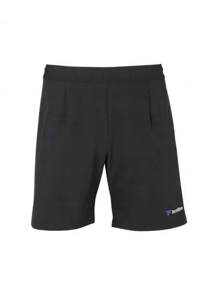 Dziecięce spodenki tenisowe Tecnifibre Stretch Short czarne