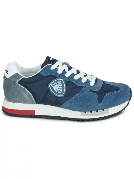 Blauer Sneakers Bleumarin albastru