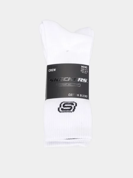 Skechers Набір шкарпеток білий