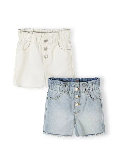 MINOTI Jeans albastru denim / denim alb