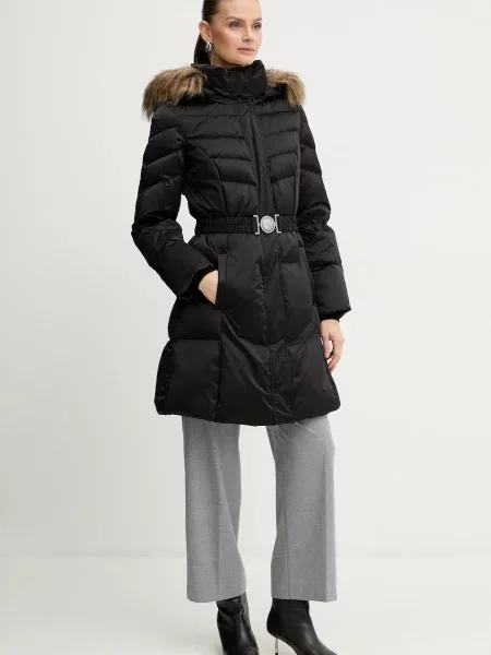 Guess Geacă din puf negru