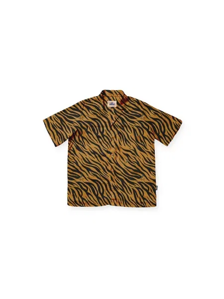 The Dudes TIGRRRR Hawaiian Shirt Mężczyźni Koszula The Dudes Wielobarwny Size: M