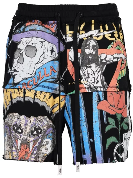 Pantaloni scurți Haculla negru