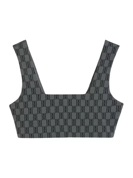 Lniany top sportowy By Malene Birger szary