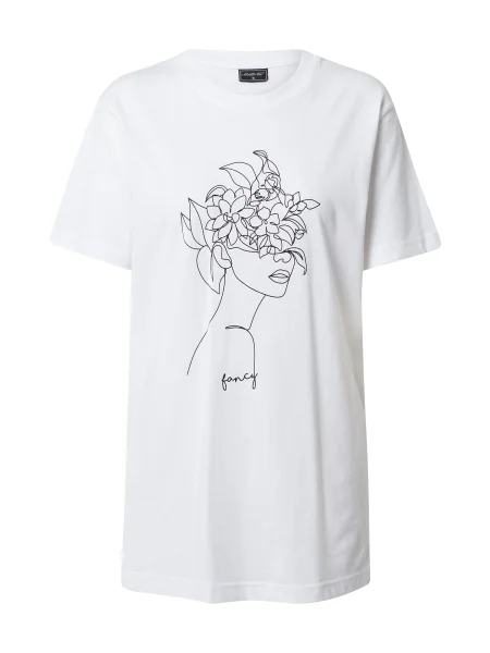 Merchcode Tricou negru alb