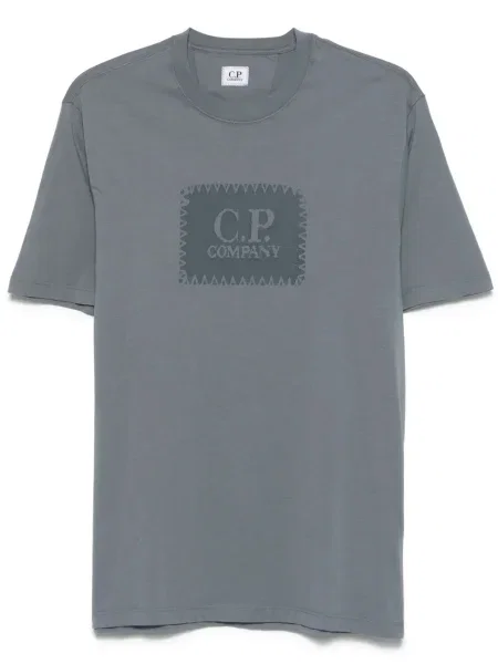 Tricou C.p. Company cu imagine albastru