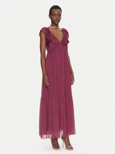 Dixie Letní šaty Bordó