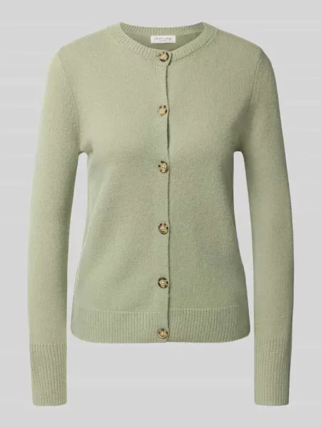 Kardigan o kroju regular fit z czystej wełny Christian Berg Woman