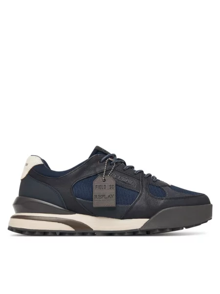 Sneakersy REPLAY granatowe