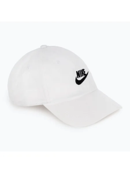 Šiltovka Nike Club Unstructured Futura Wash white/black biela
