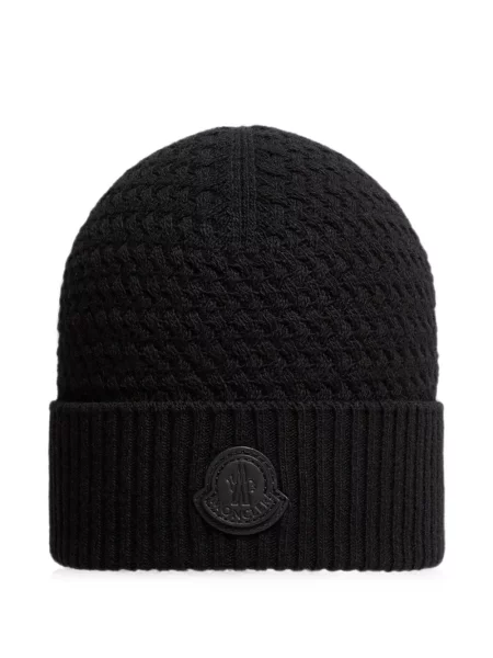 Căciulă Moncler cu autograf negru