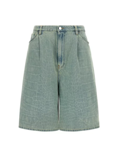 Bermudy Nude niebieskie