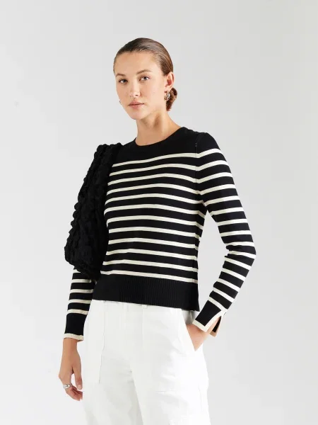 ONLY Pulover ONLKALANA negru alb