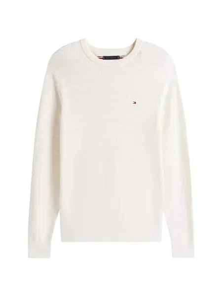 Pulover Tommy Hilfiger cu dungi albastru