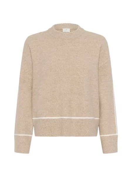 Kaffe Pulover KAJinie greige