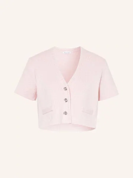 Mrs & Hugs Krótki Kardigan rosa różowy