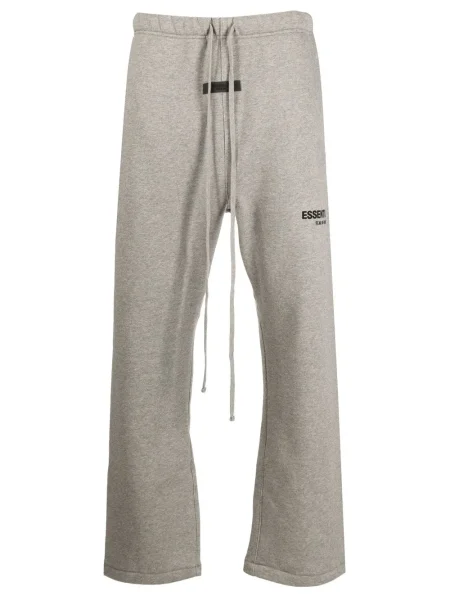 Pantaloni Fear Of God Essentials cu imagine gri