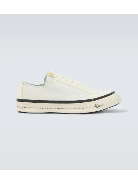 Sneakerși Visvim din piele alb