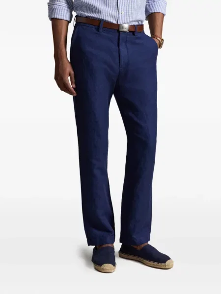 Șosete Polo Ralph Lauren cu model herringbone cu broderie plasă albastru