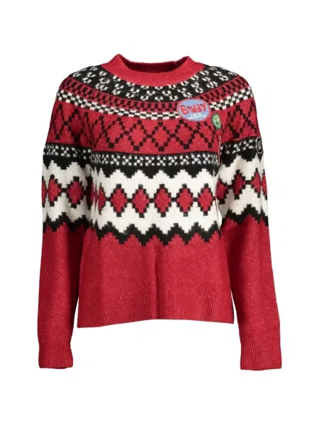 Pulover Desigual roșu