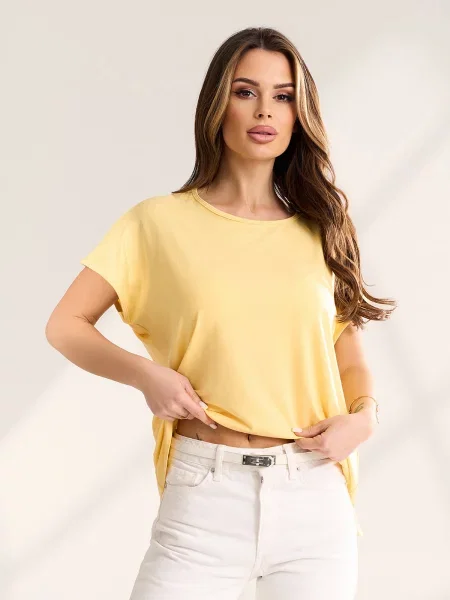 Футболка ISSA Plus жовтий