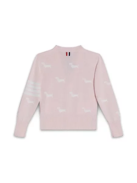 Kardigan dziecięcy Thom Browne różowy