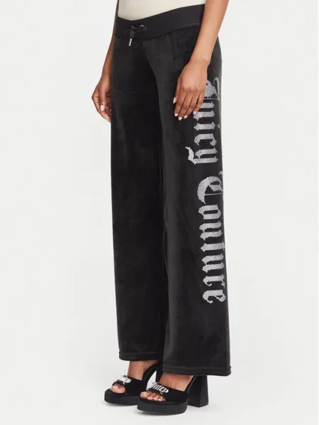 Juicy Couture Pantaloni trening Old Gothic negru