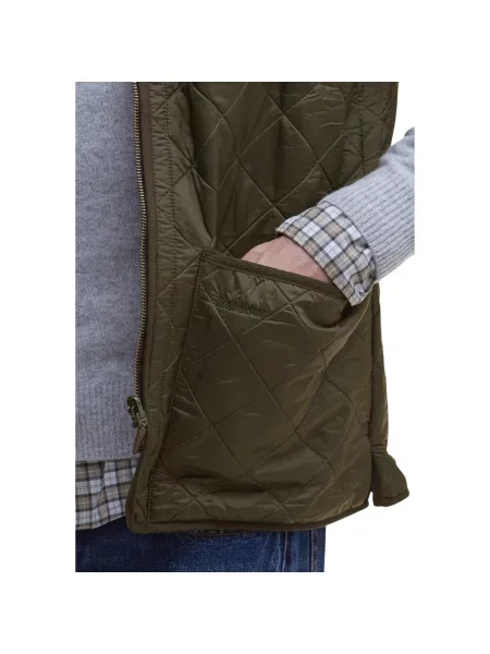 Vestă Barbour verde