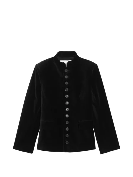 Geacă Zadig&voltaire de catifea negru