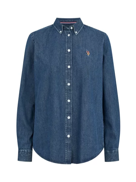 U.S. POLO ASSN. Bluză UWBene indigo
