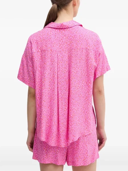 Raštuota pižama Dkny rožinė