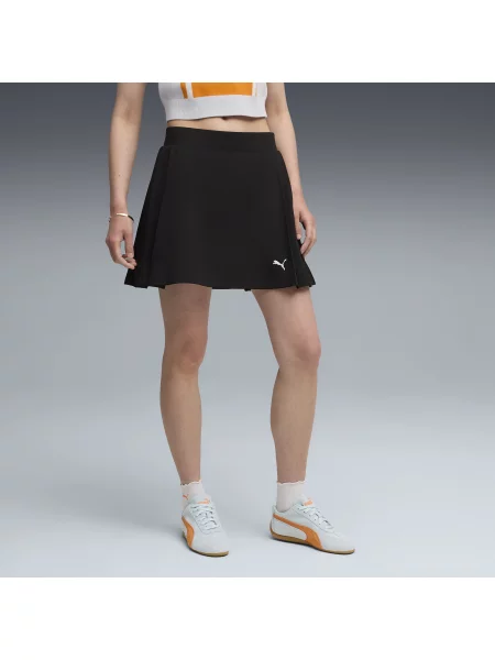 Spódnica plisowana Wardrobe Essentials czarna