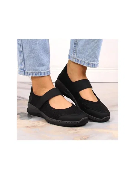 Pantofi Rieker negru