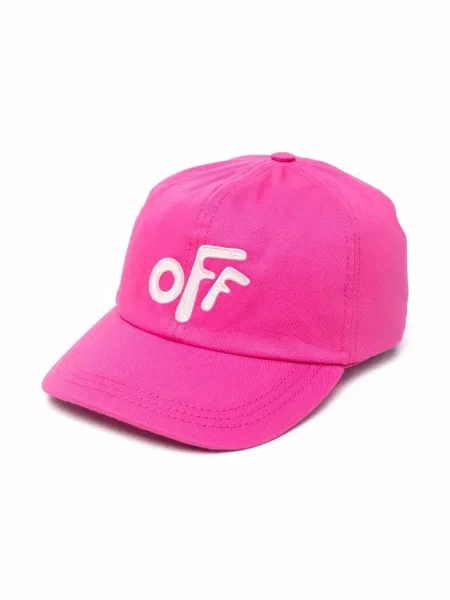 Czapka z daszkiem dziecięca Off-white biała
