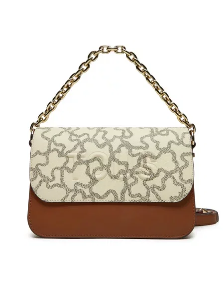 Ročna torba TOUS Kaos Icon rjava