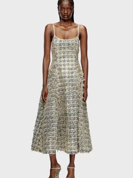 Довга джинсова сукня Diesel