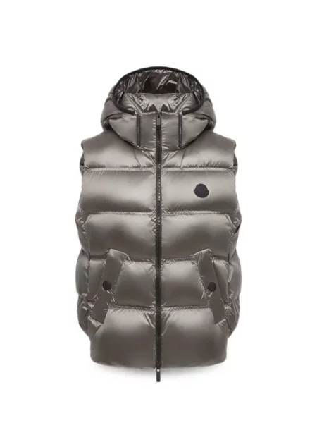 Vestă Moncler cu glugă