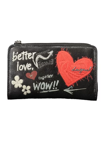 Portfel Desigual w serca czarny