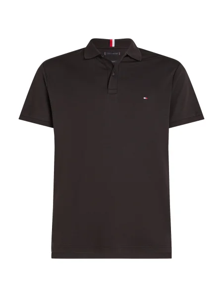 TOMMY HILFIGER Tricou Essential roșu / negru alb